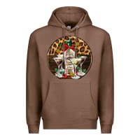 Chestnut christmas martini cocktail party Premium Hoodie - AdoDesignShop