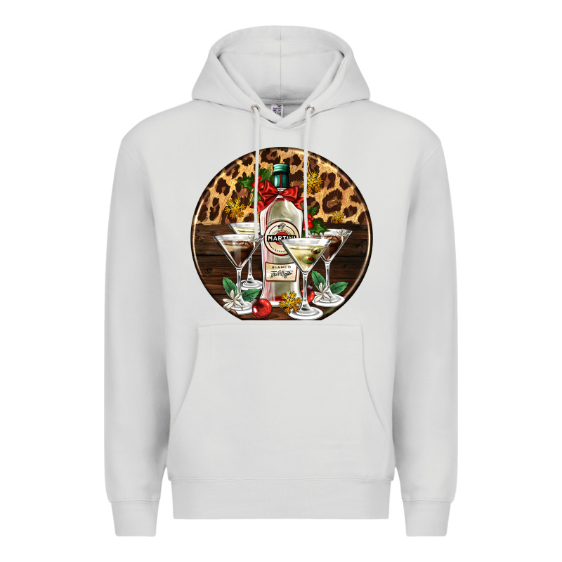 Christmas Martini Cocktail Party Premium Hoodie by AdoDesignShop | Teevron