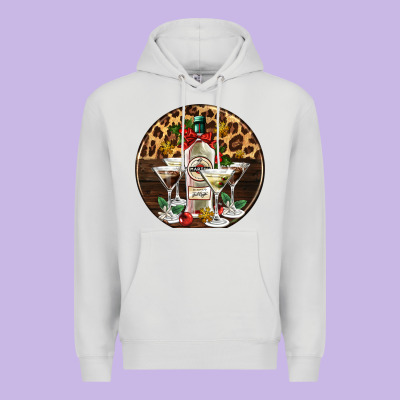 Christmas Martini Cocktail Party Premium Hoodie Designed By Adodesignshop