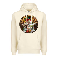 Sandshell christmas martini cocktail party Premium Hoodie - AdoDesignShop