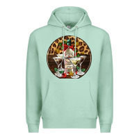 Seafoam christmas martini cocktail party Premium Hoodie - AdoDesignShop
