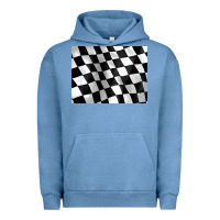 Pigment Pebble Blue race flag 3200x2400 Urban Hoodie - AdoDesignShop