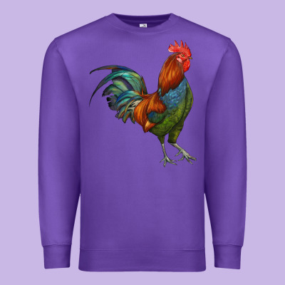 Rooster Premium Sweatshirt Designed By Ranaportraitstore
