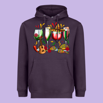 Heavyweight Hoodie mexico wine glasses