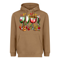 Toasted Coconut mexico wine glasses Heavyweight Hoodie - Zillion Design Studio