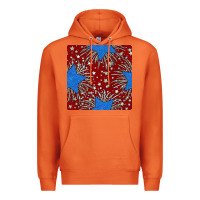 Carrot Glitter 4th of July Seamless Pattern Premium Hoodie - BundleAndBundleShop