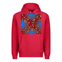 Cardinal Glitter 4th of July Seamless Pattern Premium Hoodie - BundleAndBundleShop
