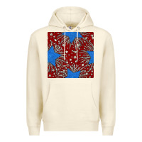Sandshell Glitter 4th of July Seamless Pattern Premium Hoodie - BundleAndBundleShop
