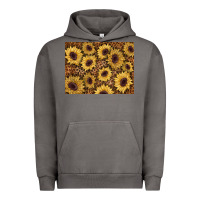 Pigment Tornado sunflower leopard background 3200x2400 Urban Hoodie - AdoDesignShop