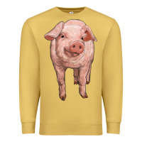 Antique Gold pig Premium Sweatshirt - RanaPortraitStore