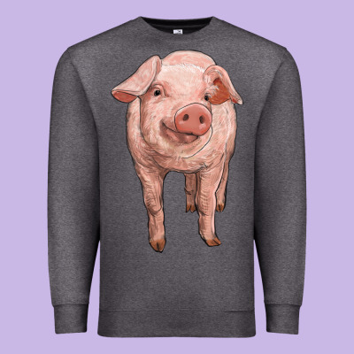 Pig Premium Sweatshirt Designed By Ranaportraitstore