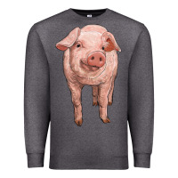 Charcoal Heather pig Premium Sweatshirt - RanaPortraitStore