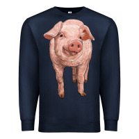 Navy pig Premium Sweatshirt - RanaPortraitStore