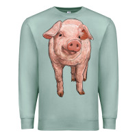 Seafoam pig Premium Sweatshirt - RanaPortraitStore