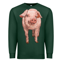 Sports Green pig Premium Sweatshirt - RanaPortraitStore