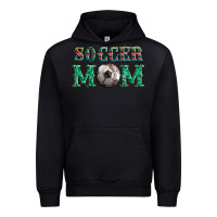 Black soccer mom with leopard ball and serape leopard Urban Hoodie - Artiststas