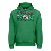 Emerald soccer mom with leopard ball and serape leopard Urban Hoodie - Artiststas