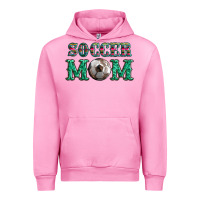 Fuchsia Pink soccer mom with leopard ball and serape leopard Urban Hoodie - Artiststas