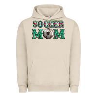 Pigment French Oak soccer mom with leopard ball and serape leopard Urban Hoodie - Artiststas