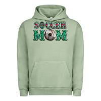 Pigment Oil Green soccer mom with leopard ball and serape leopard Urban Hoodie - Artiststas