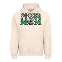 Sandshell soccer mom with leopard ball and serape leopard Urban Hoodie - Artiststas
