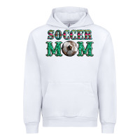 White soccer mom with leopard ball and serape leopard Urban Hoodie - Artiststas