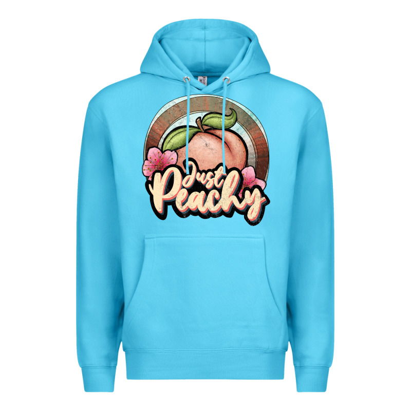 Just Peachy Premium Hoodie by JahusDesignShop | Teevron