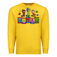 Lemon we are all human Premium Sweatshirt - Zillion Design Studio