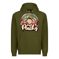 Army Green just peachy Premium Hoodie - JahusDesignShop