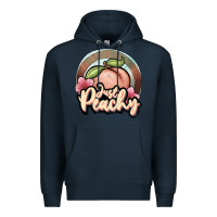 Navy just peachy Premium Hoodie - JahusDesignShop