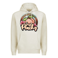 Oatmeal Heather just peachy Premium Hoodie - JahusDesignShop
