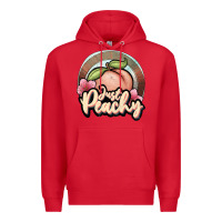 Red just peachy Premium Hoodie - JahusDesignShop