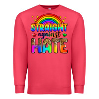 Cardinal straight against hate Premium Sweatshirt - Zillion Design Studio