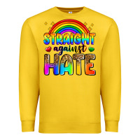Lemon straight against hate Premium Sweatshirt - Zillion Design Studio