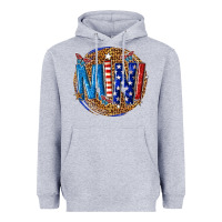 Heather Grey mini Heavyweight Hoodie - texasbilliewilder