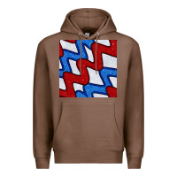 Chestnut Glitter 4th Of July Seamless Pattern Premium Hoodie - BundleAndBundleShop