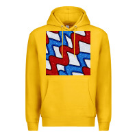Lemon Glitter 4th Of July Seamless Pattern Premium Hoodie - BundleAndBundleShop