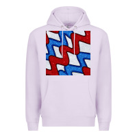 Lilac Glitter 4th Of July Seamless Pattern Premium Hoodie - BundleAndBundleShop