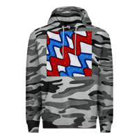 Slate Camo Glitter 4th Of July Seamless Pattern Premium Hoodie - BundleAndBundleShop