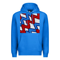 True Royal Glitter 4th Of July Seamless Pattern Premium Hoodie - BundleAndBundleShop