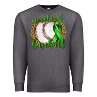Charcoal Heather Morehead Baseball Liver Cancer Premium Sweatshirt - texasbilliewilder