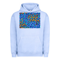 Pigment Grape Ice leopard background turquoise and gold 3200x2400 Urban Hoodie - AdoDesignShop