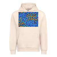 Sandshell leopard background turquoise and gold 3200x2400 Urban Hoodie - AdoDesignShop