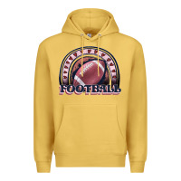 Antique Gold football rainbow Premium Hoodie - JahusDesignShop