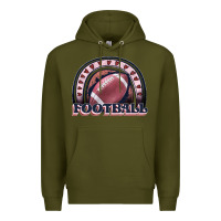 Army Green football rainbow Premium Hoodie - JahusDesignShop