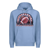 Colony Blue football rainbow Premium Hoodie - JahusDesignShop