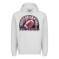 Dove Grey football rainbow Premium Hoodie - JahusDesignShop