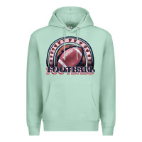 Seafoam football rainbow Premium Hoodie - JahusDesignShop