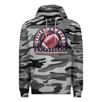 Slate Camo football rainbow Premium Hoodie - JahusDesignShop