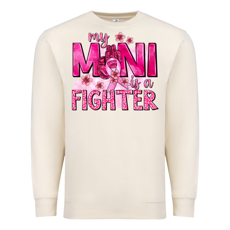 My Mini Is A Fighter With Ribbon Premium Sweatshirt by texasbilliewilder | Teevron